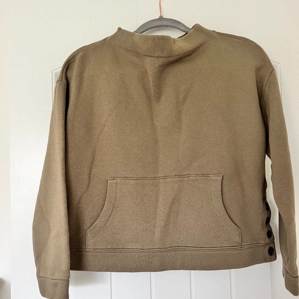 Madewell crop sweatshirt